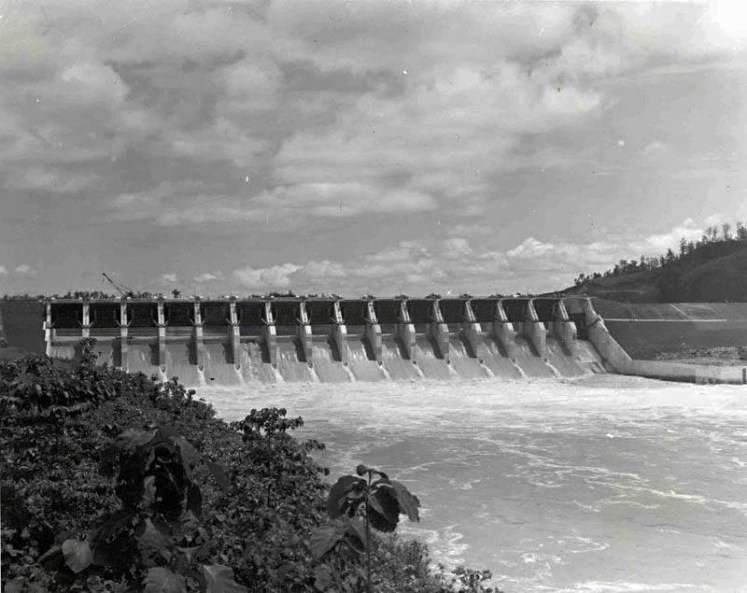 Kaptai Hydro Electric dam which caused a huge migration