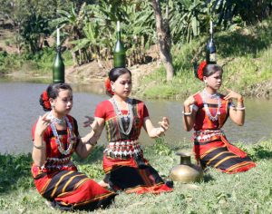 Performance of Tripura girls