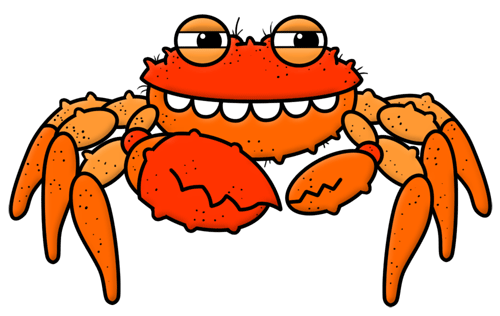 Cartoon Crab